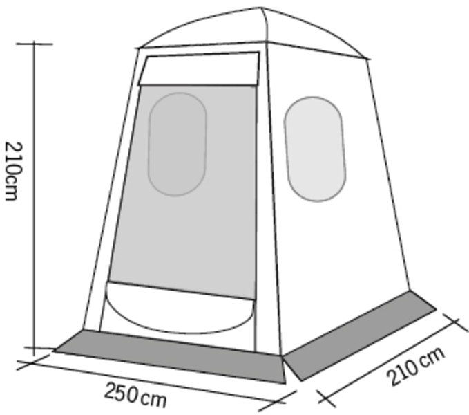 Heckzelt UPGRADE DOME - 3