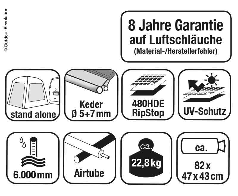 Busvorzelt Movelite 1 low - 3