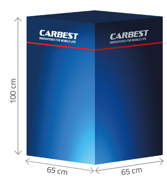 Carbest Büyük Karton Stant - 2