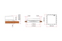 Fiamma Vent 40x40 Crystal Fiamma Vent 40x40 Kristal tavan kapağı - 4