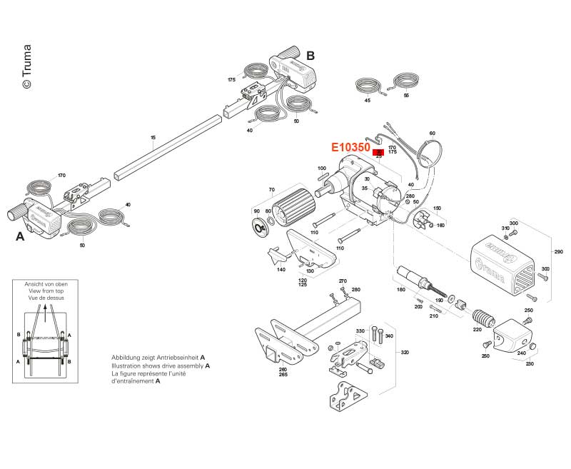 Motor/Dilişli Kutusu 'A' SE R - 2