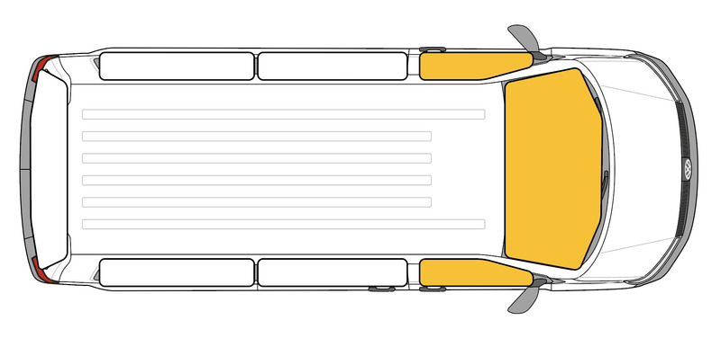 Thermo.Magnet VW T3 VW T3 mıknatıslı termal perde - 3