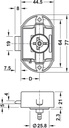 Basmalı Tip A Kilit 25mm - 3