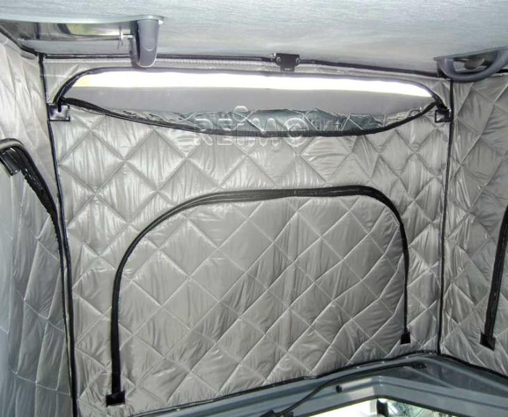 VW T5 Kısa Şasi Sıkı Körüklü Çadır Yatak İzolasyonu Arka - 2