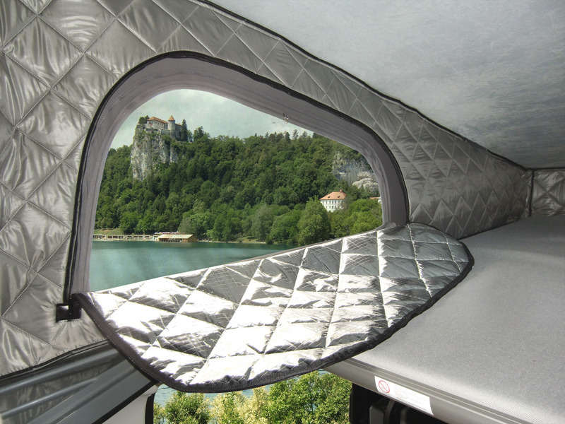 VW T5 Kısa Şasi Çadır Yatak İzolasyonu Ön ve Arka - 2