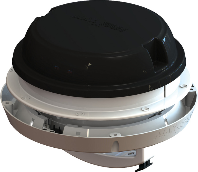 MaxxFan Dome Plus Siyah - 2