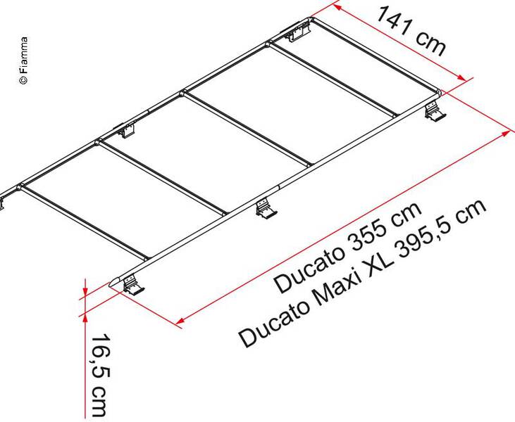 Tavan Korkuluğu Maxi XL Ducato 07 - 2
