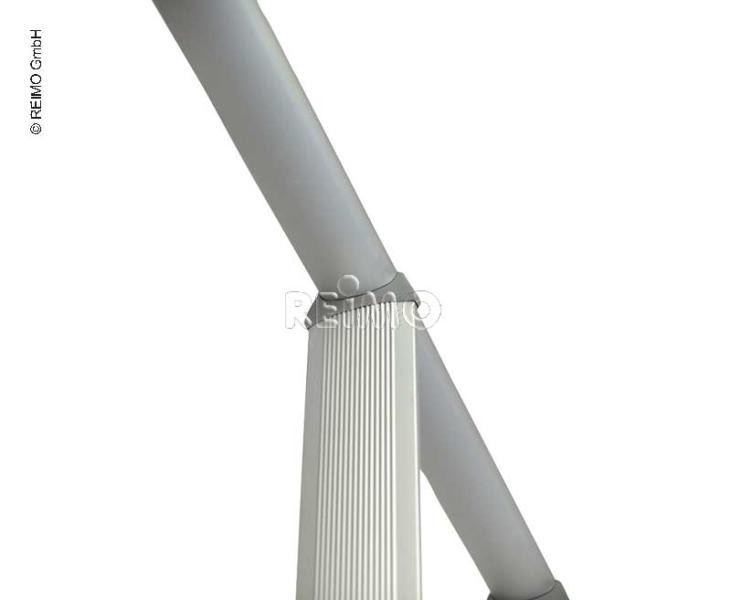 Alüminyum merdiven 5 basamaklı 130cm - 3