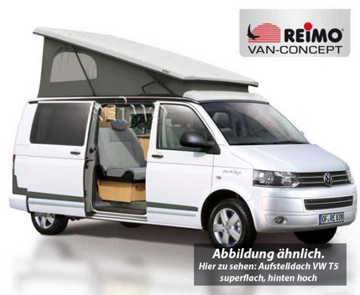 VW T5/6 Kısa Şasi Easy Fit Yataklı Tavan, Arka Yüksek