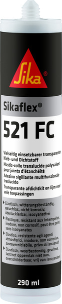 Sika 521FC Şeffaf 290 ml