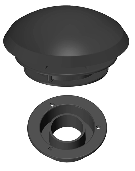 Hortum Bağlantılı Mantar Havalandırma 60 mm