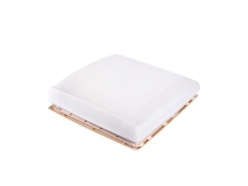 Omnivent Perdeli 40x40 Şeffaf
