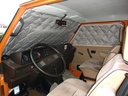 Isofl.Thermom.VW T3 Fhs VW T3 ön kabin yalıtımlı termal perde