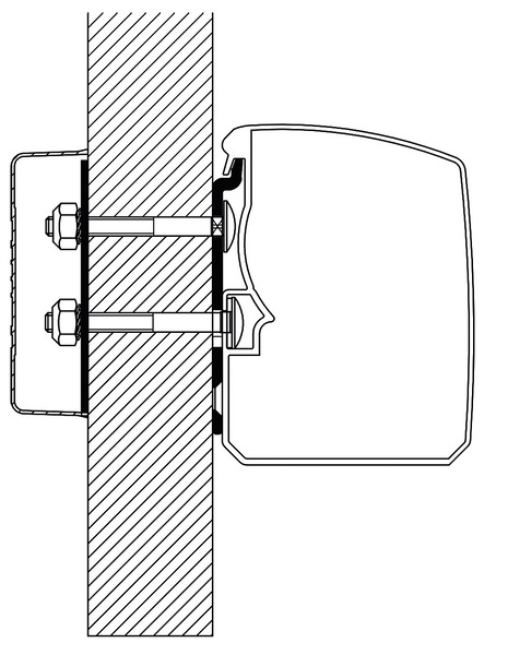Thule 3200 Düz Duvar Adaptörü