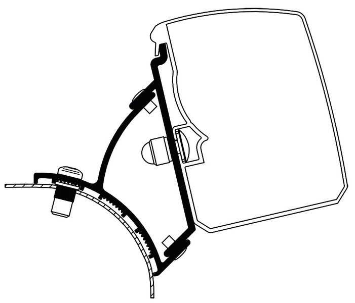 Thule 3200 VW T5/T6 Adaptörü