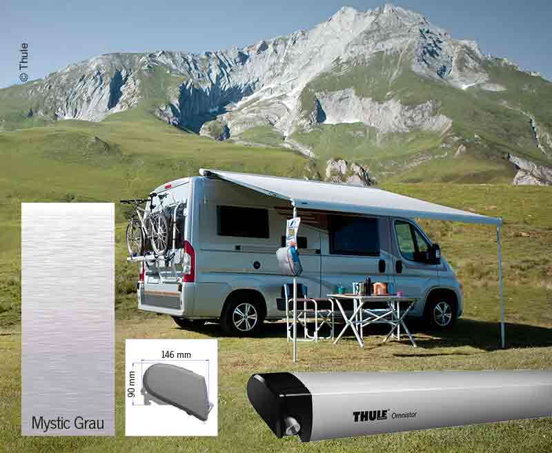 Thule Omnistor 6300 Elox 4 m Ducato 07 Mystic Grey