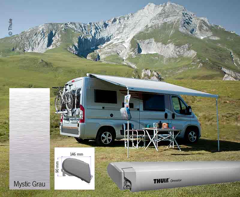Thule Omnistor 6300 Elox 4 m Ducato 07 Mystic Grey