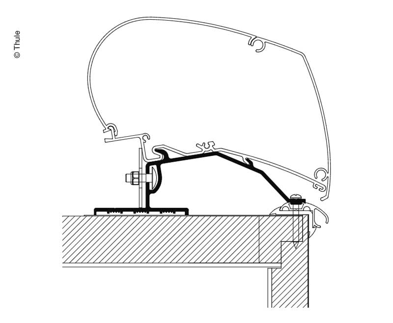 Omni.Car.Roof Adapter 6m