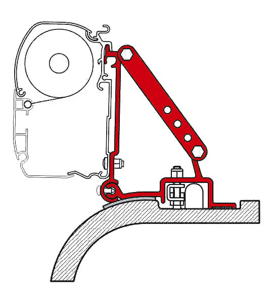 Fiamma Adaptör F45 Ducato Serisi