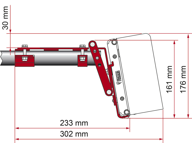 F45 İçin Tavan Rayı Tente Adaptörü