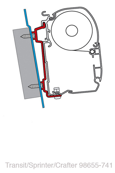 Sprinter / LT 2006 Tente Adaptörü