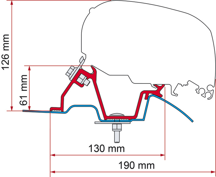 Sprinter 06 F65 Tente Adaptörü