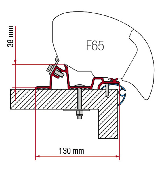 Standart Karavan F65 Adaptörü