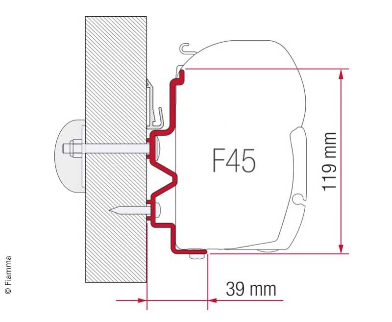 Rapido 4,5 90dF-10 Tente Adaptörü