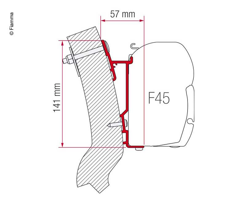 Wingamm Oasi230 Tente Adaptörü