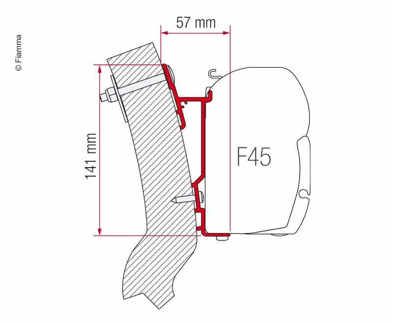 Wingamm Oasi350 Tente Adaptörü