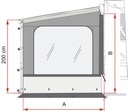 Pencereli Yan Panel