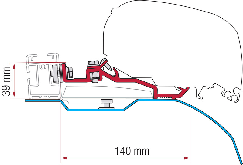 Fiamma Ducato F80S Adaptörü