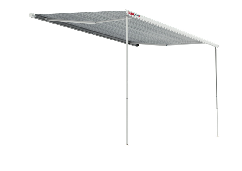 Fiamma F80S Çatı Tipi Tente Gümüş Kasa 3,7 m Gri Kumaş
