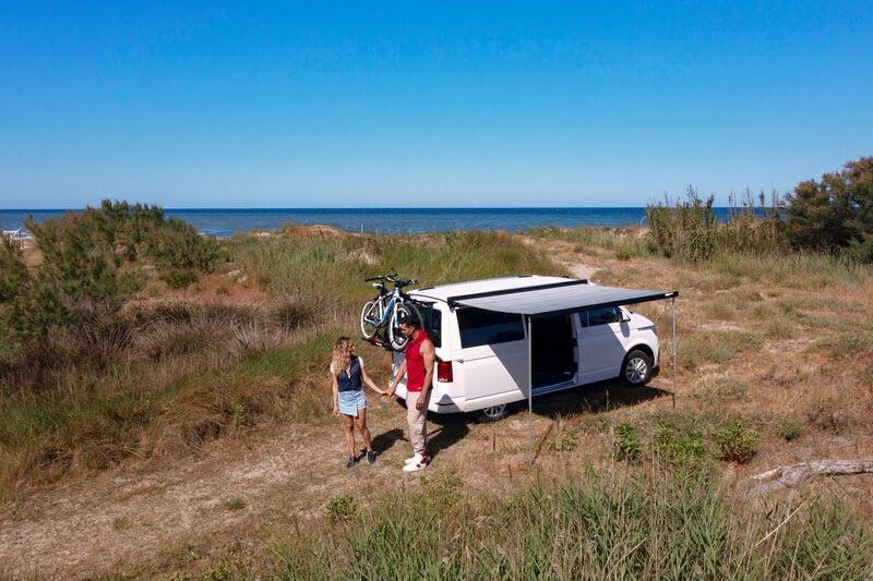 Fiamma F45S Tente VW T5 Kısa Şasi Siyah 2.6 UK