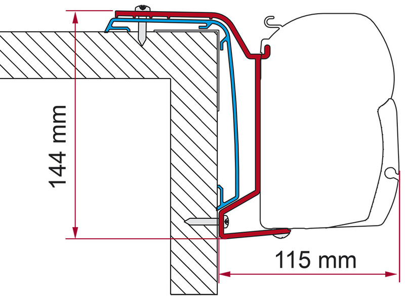 Montaj Adaptörü Rapido 4m Seri S6