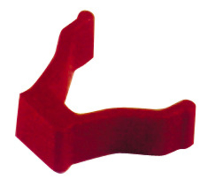 Schienenendkappe rot 1St