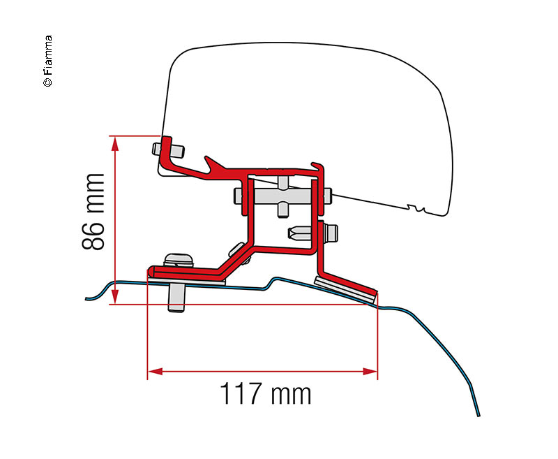 Adapter Kit für F40van RL