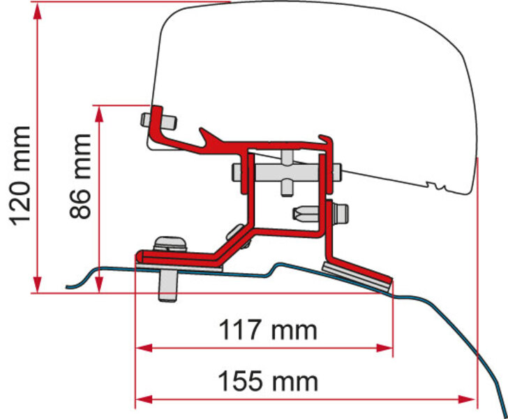 F40van Bl için Adaptör Kiti