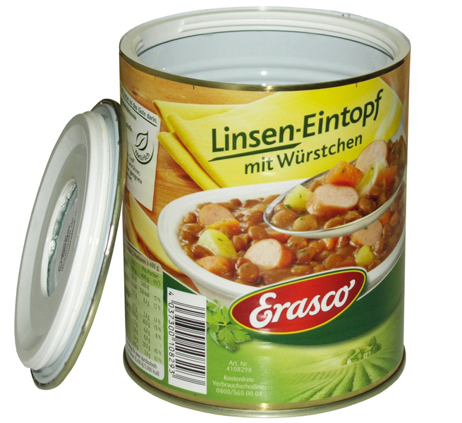 Konserve Kasa Erasco Mercimek