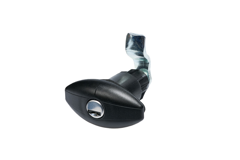 Elips Kompresyon Kilidi 78x42mm, Siyah