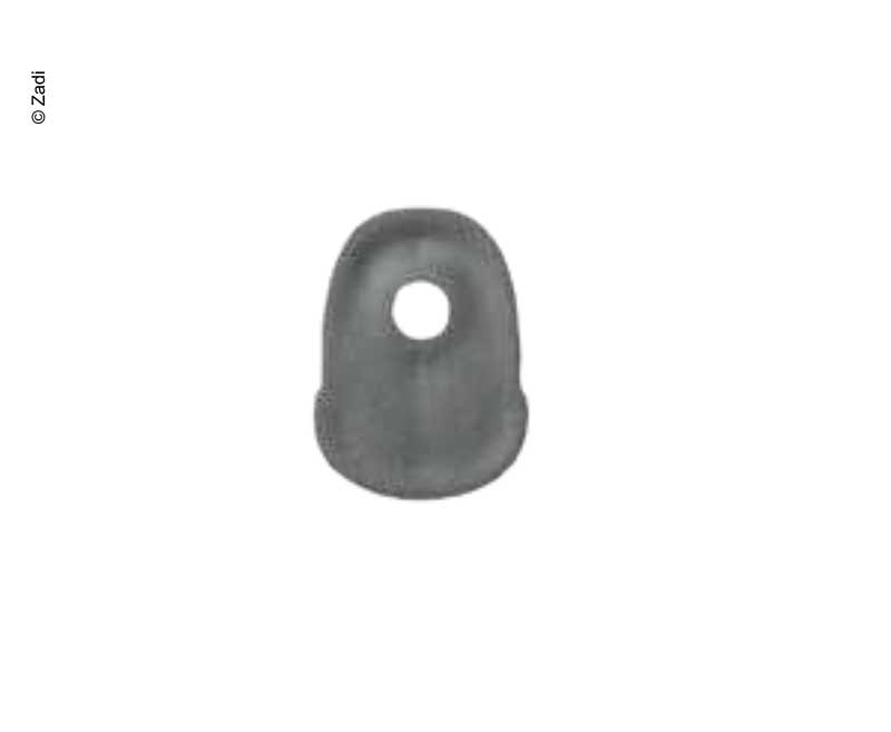 Mesafe Burcu 7mm, Küçük, Gri