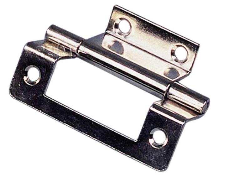 Kıvrık Kapak Menteşesi 50mm Nikelajlı