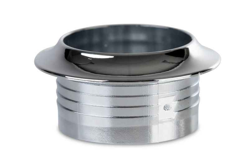 P-Lock Rozet Parlak Krom 16