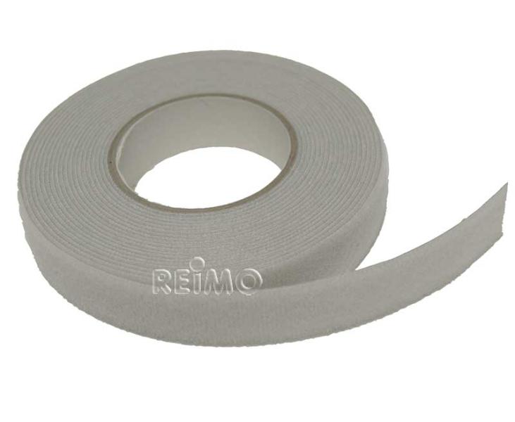 Pelüş Cırt Bant 10mm Gri 5m