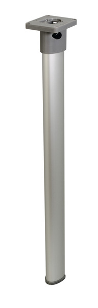 Üstten Ekoslu Masa Ayağı 675mm Gümüş