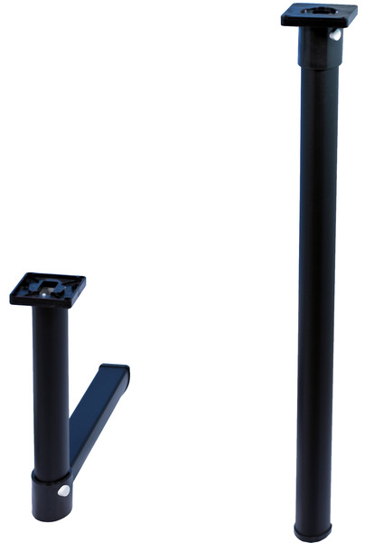 Üstten Ekoslu Masa Ayağı Siyah 675mm