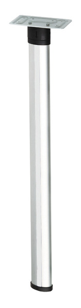 Üstten Ekoslu Masa Ayağı 675mm Gümüş