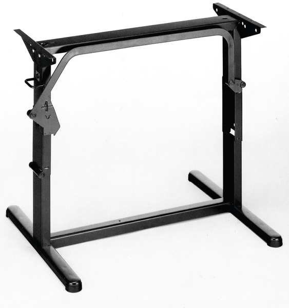Asansörlü Masa İskeleti 750 mm Kahverengi