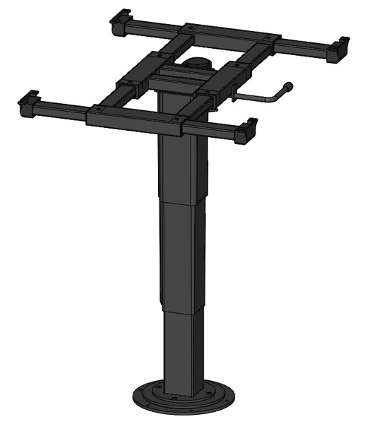 Sütunlu Asansörlü Masa 340 mm