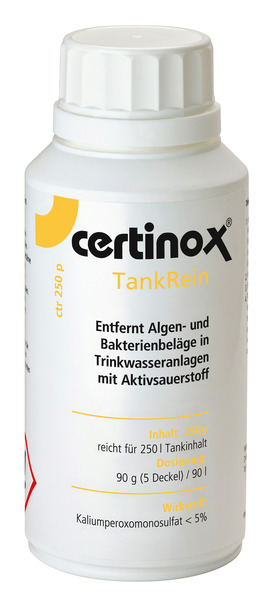 Certinox Tank Temizleyici CTR250P 250g